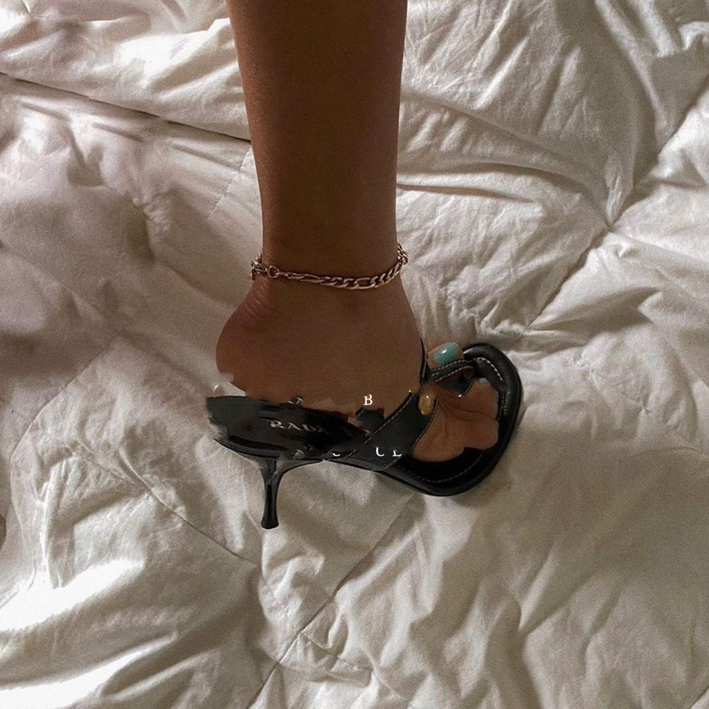 Figaro Anklet Metallic Unisex – Elegant & Timeless Modern
