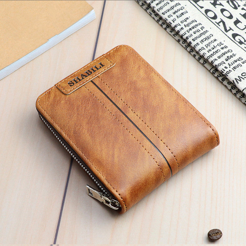 Men's Zipper Wallet | Large | Business Wallet