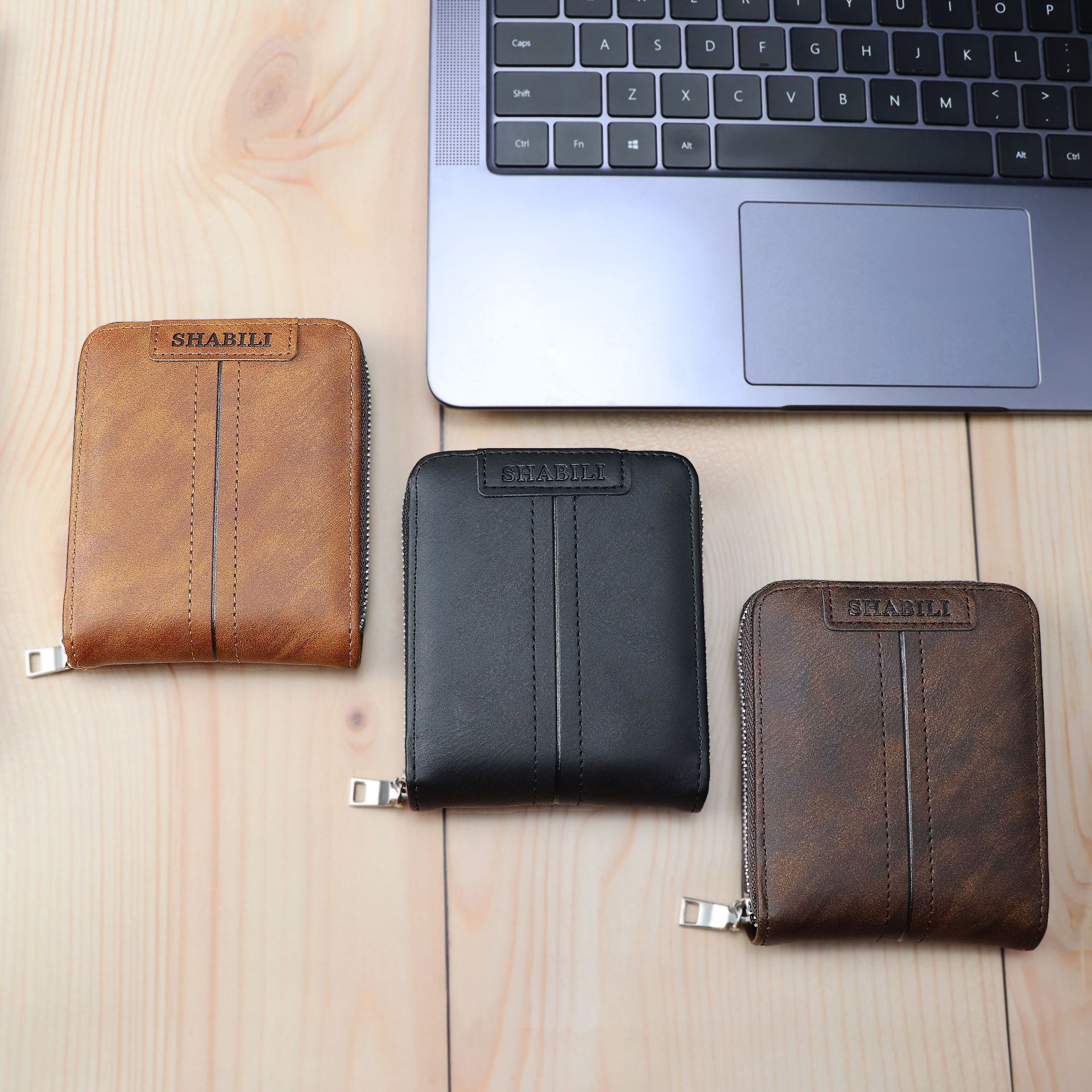 Men's Zipper Wallet | Large | Business Wallet