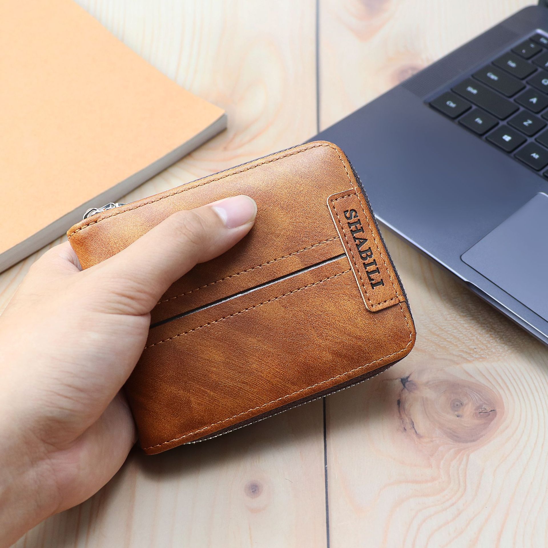 Men's Zipper Wallet | Large | Business Wallet