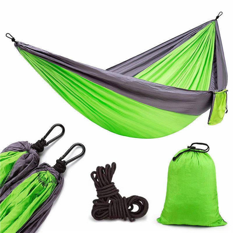 Ultralight Double Camping Hammock made from Parachute Nylon | Portable & Durable Outdoor