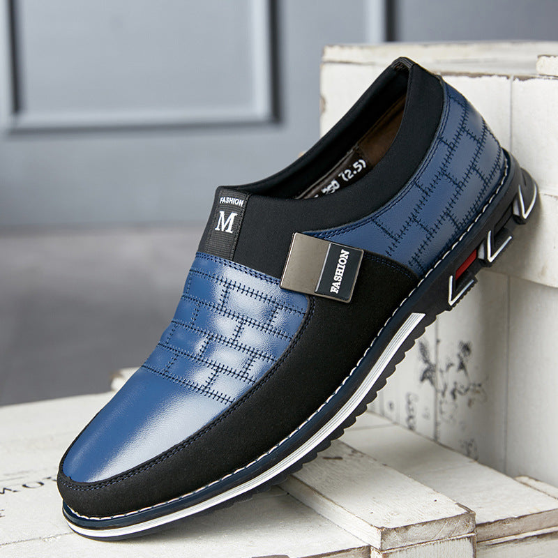 Men's Leather Shoes Oversize | Comfortable Elegant Shoes