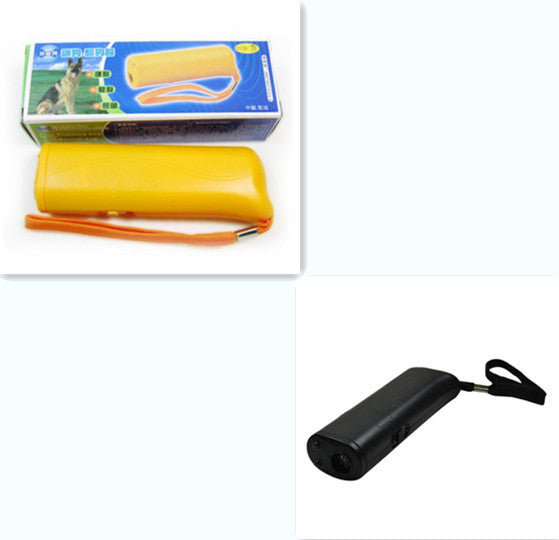 Ultrasonic Dog Trainer | Anti Bark Device with LED 3-in-1
