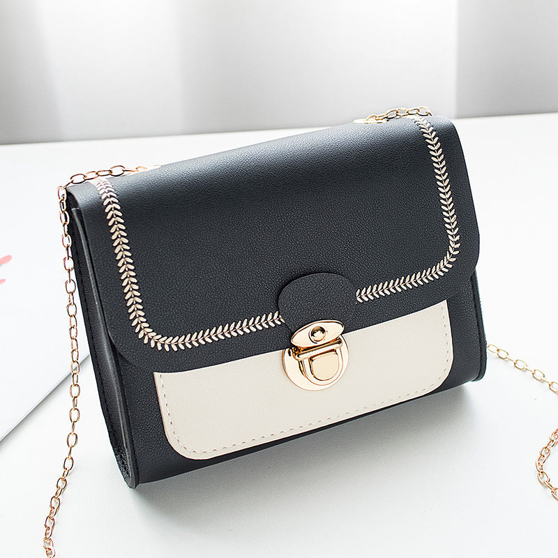 Damen Tasche mit Schloss & Kette – elegant & modern