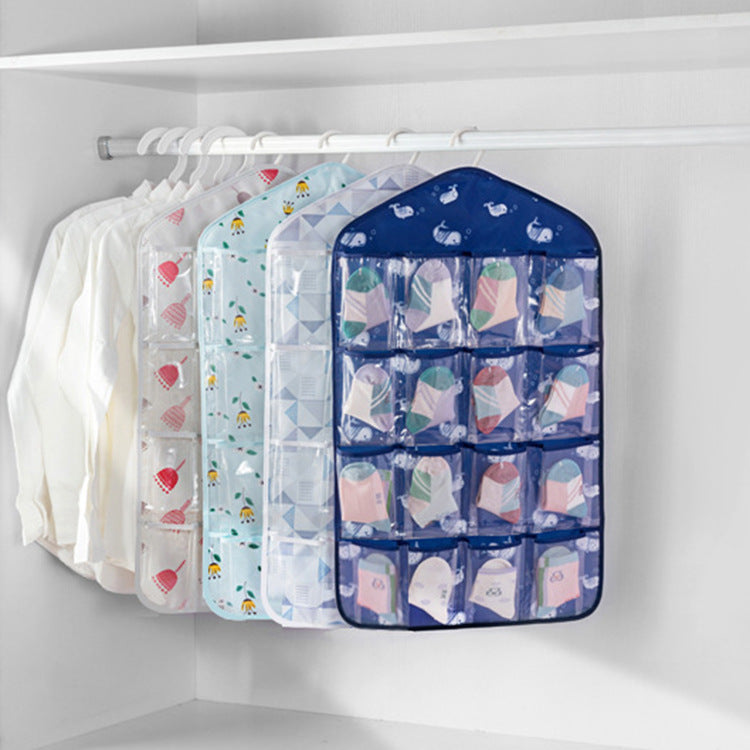 Hänge Organizer Unterwäsche Socken Kleiderschrank platzsparend Ordnung