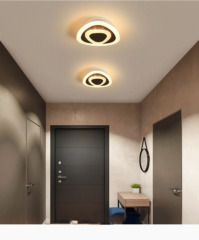 Modern LED Ceiling Light Round for Hallway Living Room Balcony
