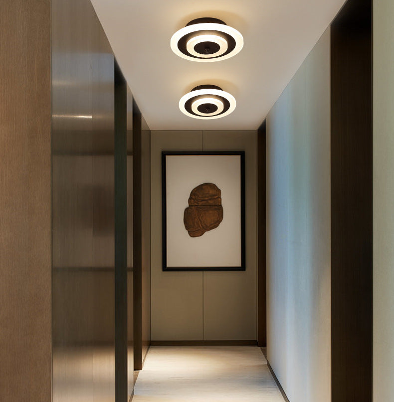 Modern LED Ceiling Light Round for Hallway Living Room Balcony