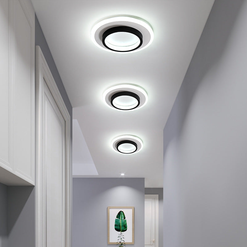 Modern LED Ceiling Light Round for Hallway Living Room Balcony