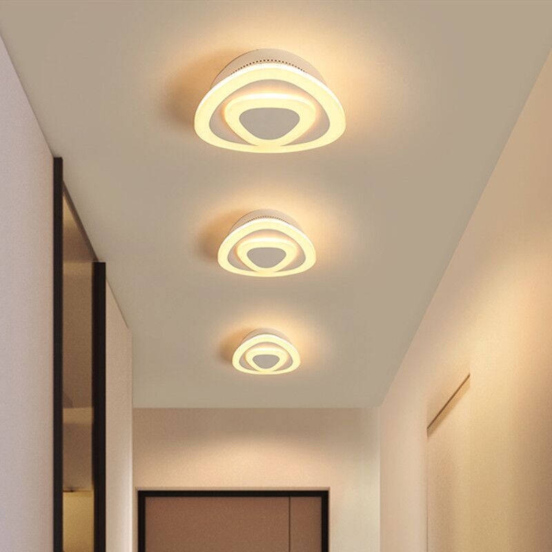 Modern LED Ceiling Light Round for Hallway Living Room Balcony