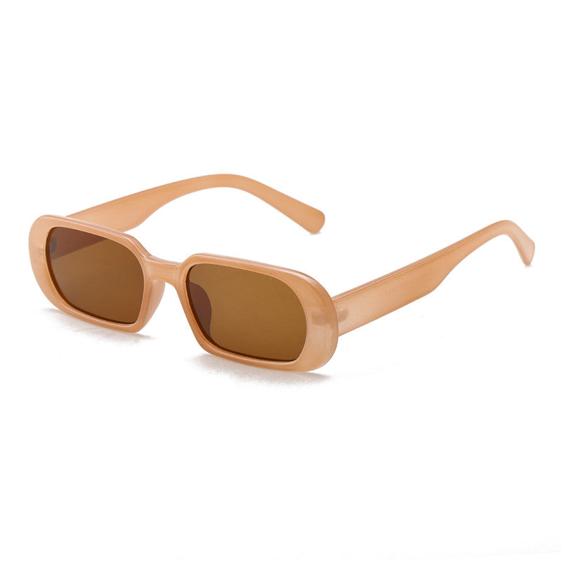 Kleine Eckige Sonnenbrille Unisex – Retro Fashion Brille