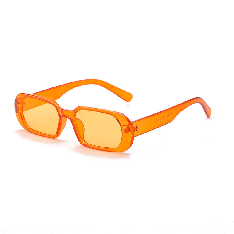 Kleine Eckige Sonnenbrille Unisex – Retro Fashion Brille