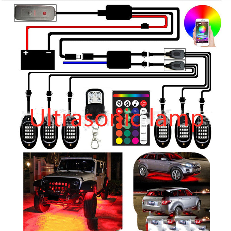 LED Car Light App Control | RGB Ambient Lighting Vehicle