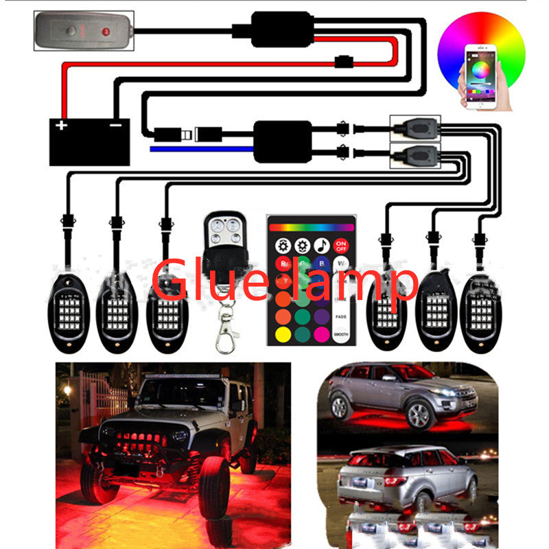 LED Car Light App Control | RGB Ambient Lighting Vehicle