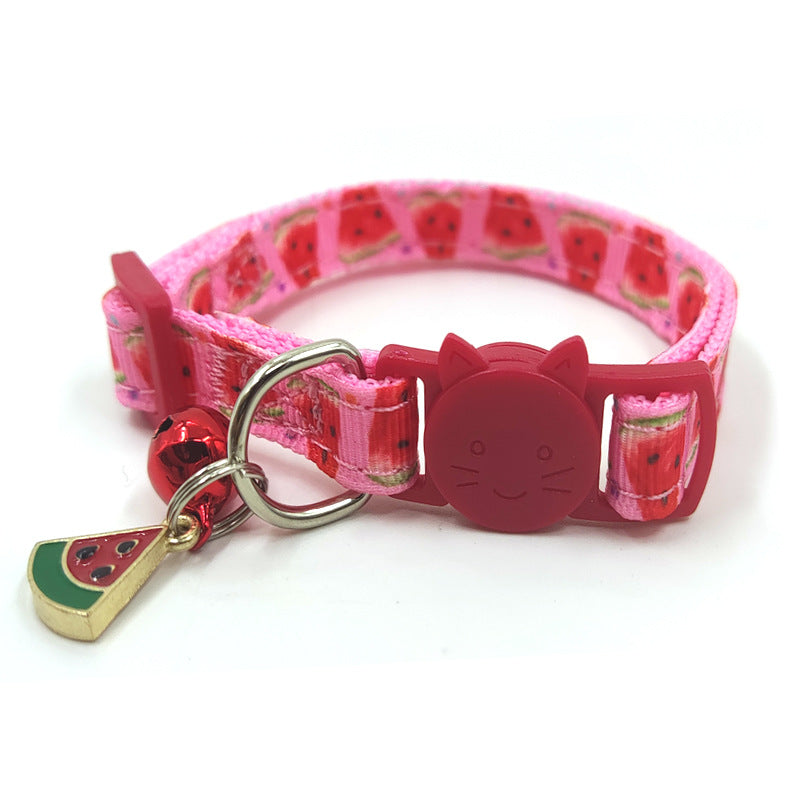 Cat Collar Bell | Adjustable Print Cat Collar