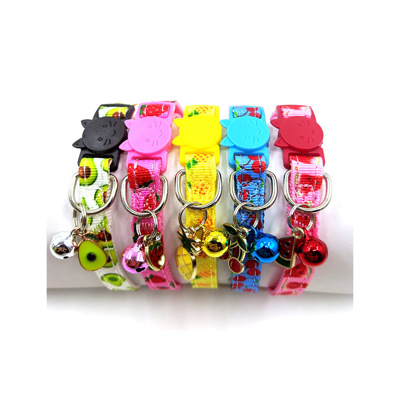 Cat Collar Bell | Adjustable Print Cat Collar