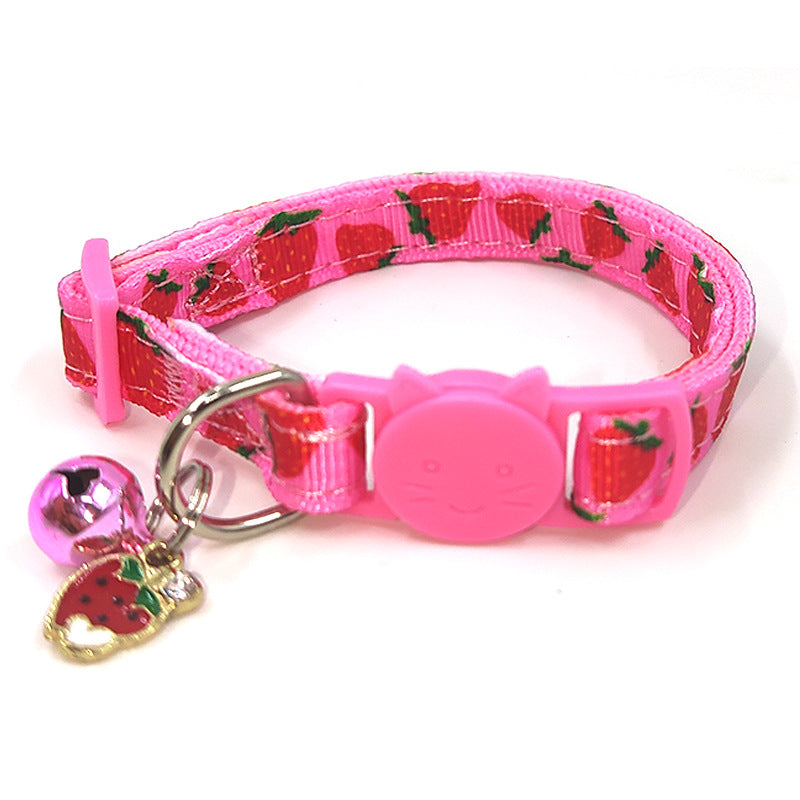 Cat Collar Bell | Adjustable Print Cat Collar