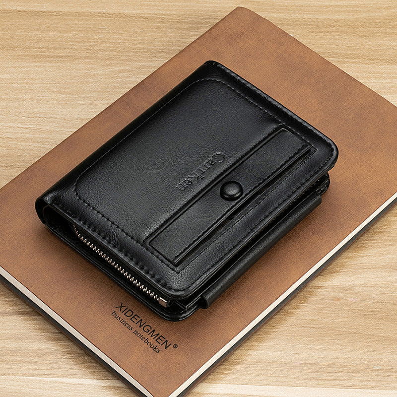 Men's Retro Wallet | Trifold | Compact Wallet
