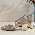 Girls Princess Crystal Shoes | Kids Elegant High Heels