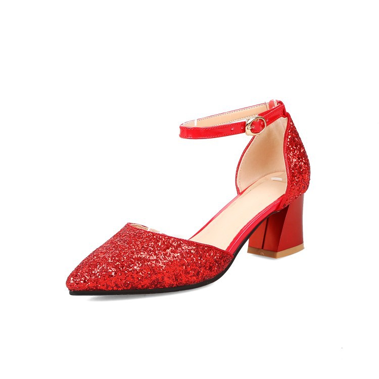 Girls Princess Crystal Shoes | Kids Elegant High Heels