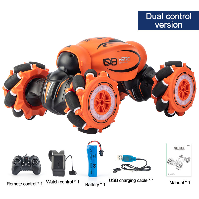 RC Stunt Car Gesture Control | Transform Car 360° Tricks