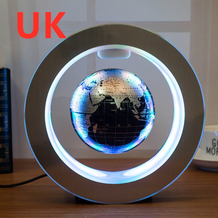 Levitating LED Globe - Magnetic Levitation World Map Lamp