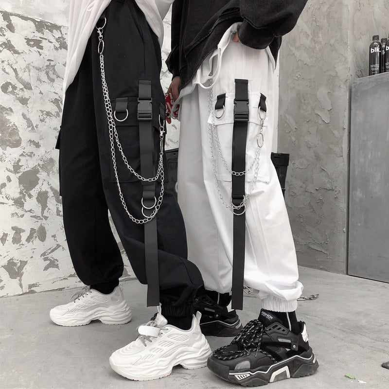 Men's Cargo Pants Loose Fit | Hip-Hop Style | High Street
