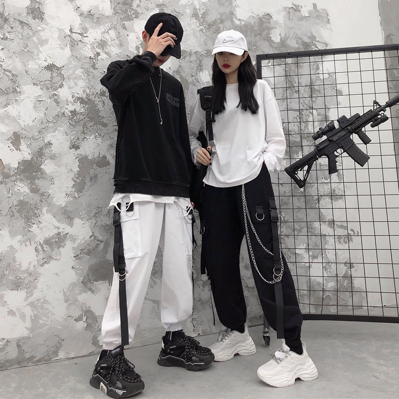 Men's Cargo Pants Loose Fit | Hip-Hop Style | High Street