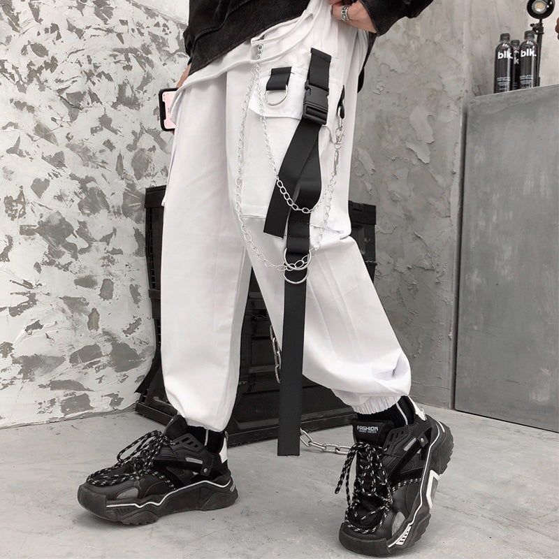 Men's Cargo Pants Loose Fit | Hip-Hop Style | High Street