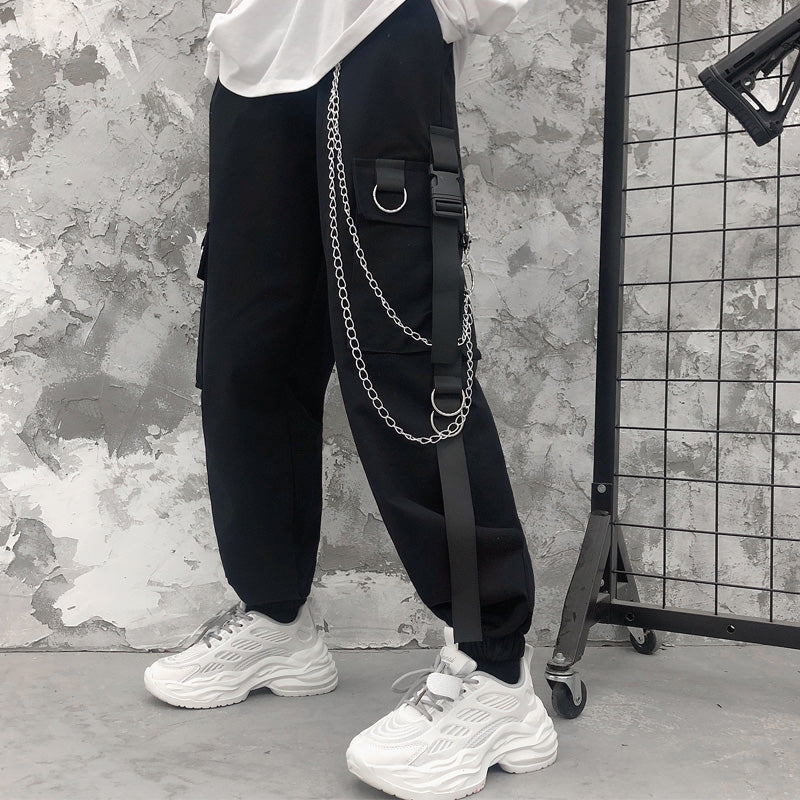 Men's Cargo Pants Loose Fit | Hip-Hop Style | High Street