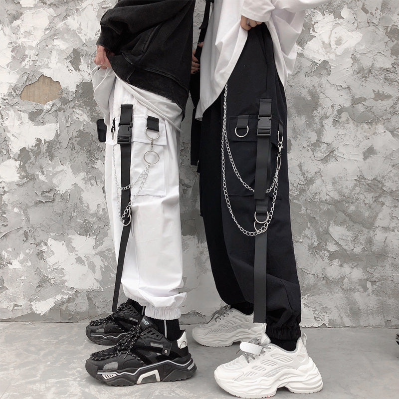 Men's Cargo Pants Loose Fit | Hip-Hop Style | High Street