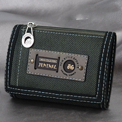 Men's Canvas Wallet | Trifold | Casual Wallet