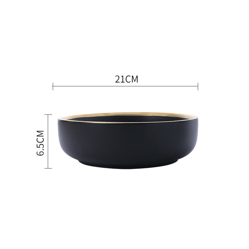 Large Ceramic Bowl Premium – Soup Rice Bowl Elegant