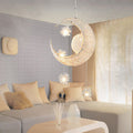 LED Star Moon Pendant Lamp Kids' Room Bedroom Design Lamp