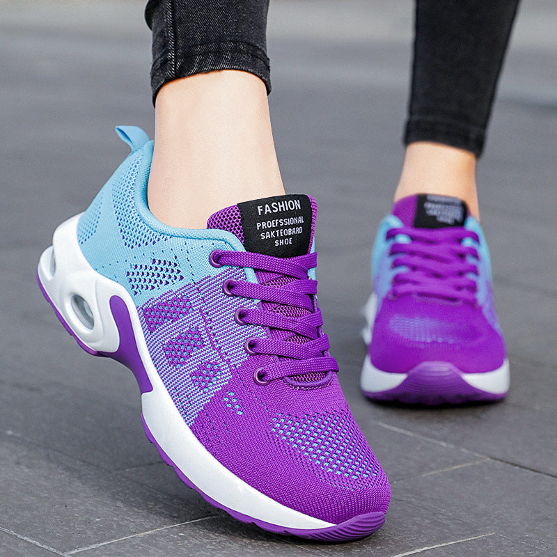 Bequeme Damen Sneaker | Atmungsaktive Leichte Freizeitschuhe
