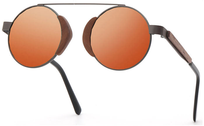 Bambus Sonnenbrille | Holzbrille Retro | Nachhaltige Brille