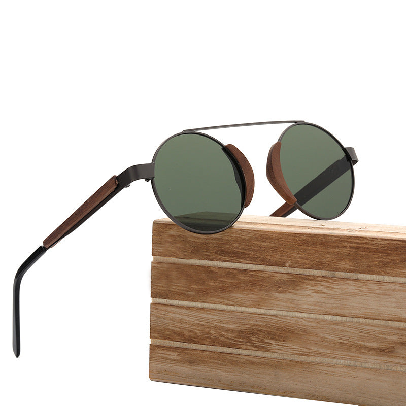 Bambus Sonnenbrille | Holzbrille Retro | Nachhaltige Brille