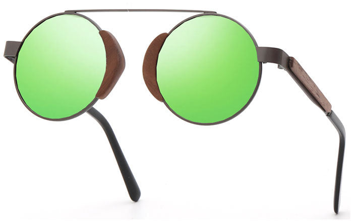 Bambus Sonnenbrille | Holzbrille Retro | Nachhaltige Brille