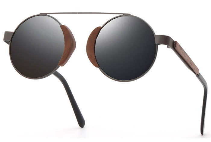 Bambus Sonnenbrille | Holzbrille Retro | Nachhaltige Brille