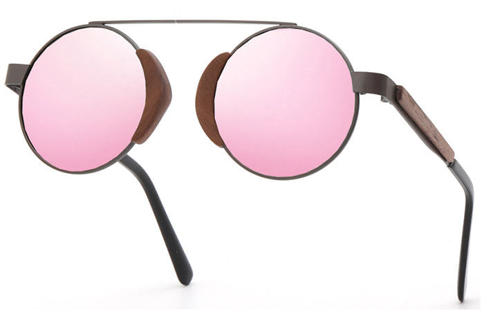 Bambus Sonnenbrille | Holzbrille Retro | Nachhaltige Brille
