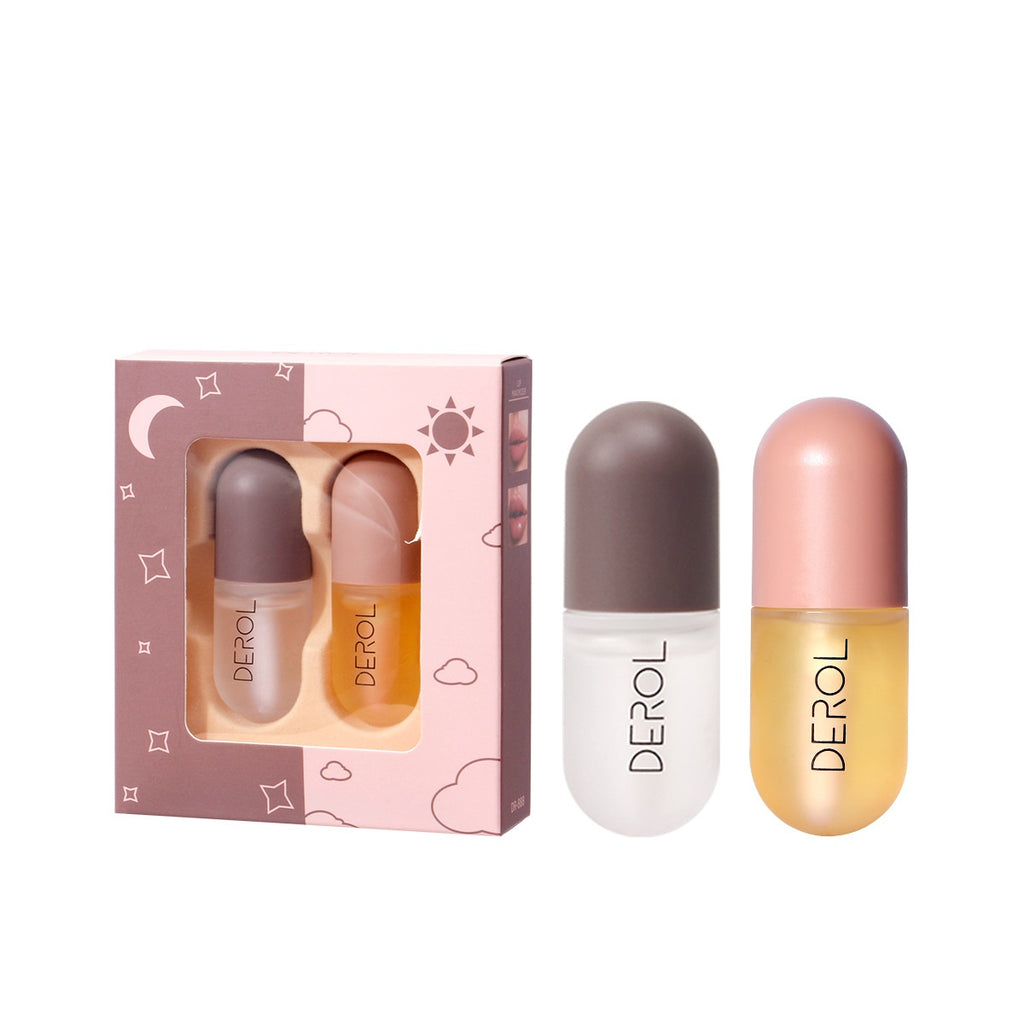 Volumizing Lip Oil Lip Plumper | Nourishing Day - Night Lip Care Gloss