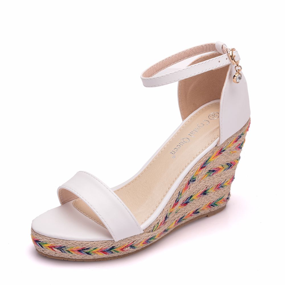 Boho Platform Sandals Women | Espadrille Wedge Sandals Summer