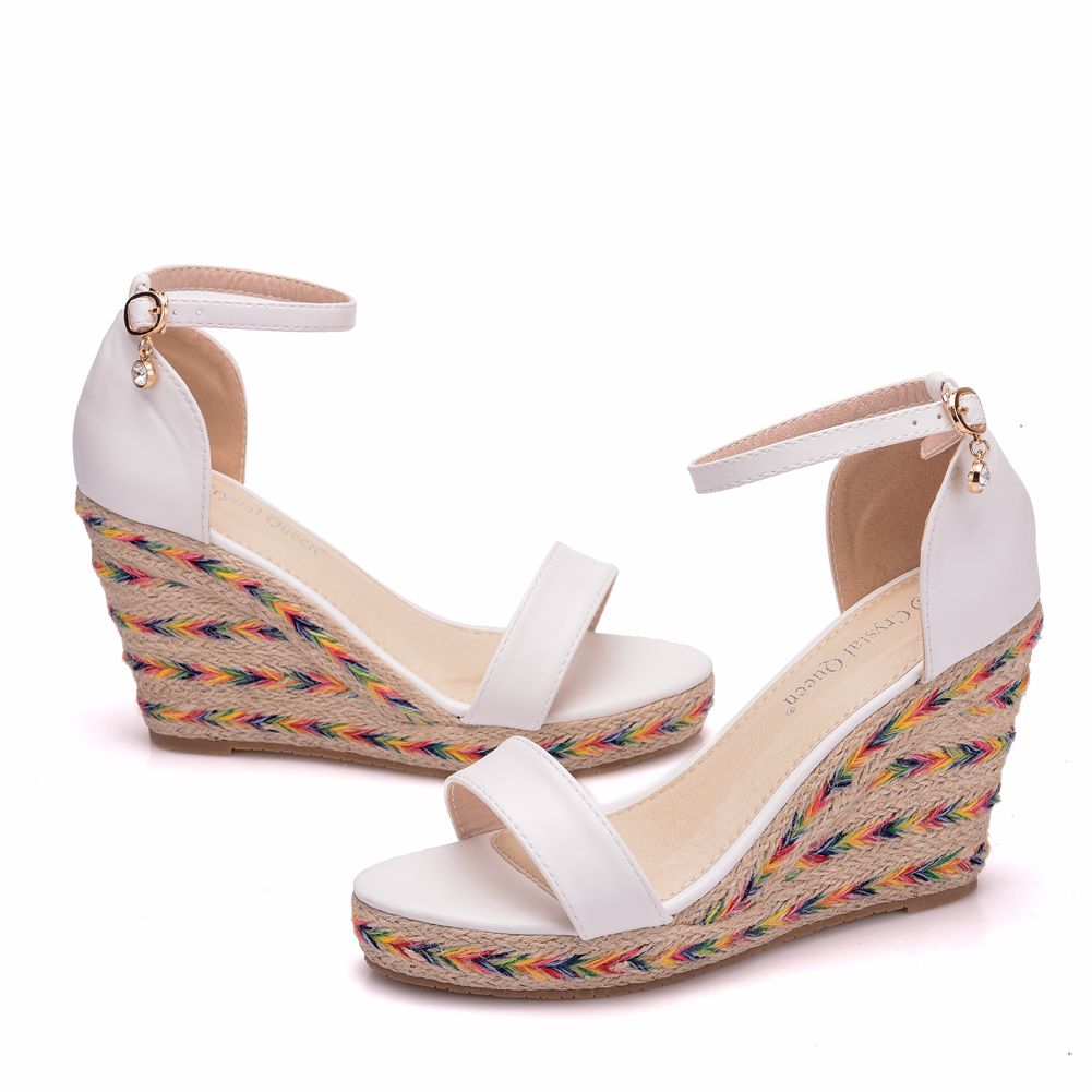 Boho Platform Sandals Women | Espadrille Wedge Sandals Summer