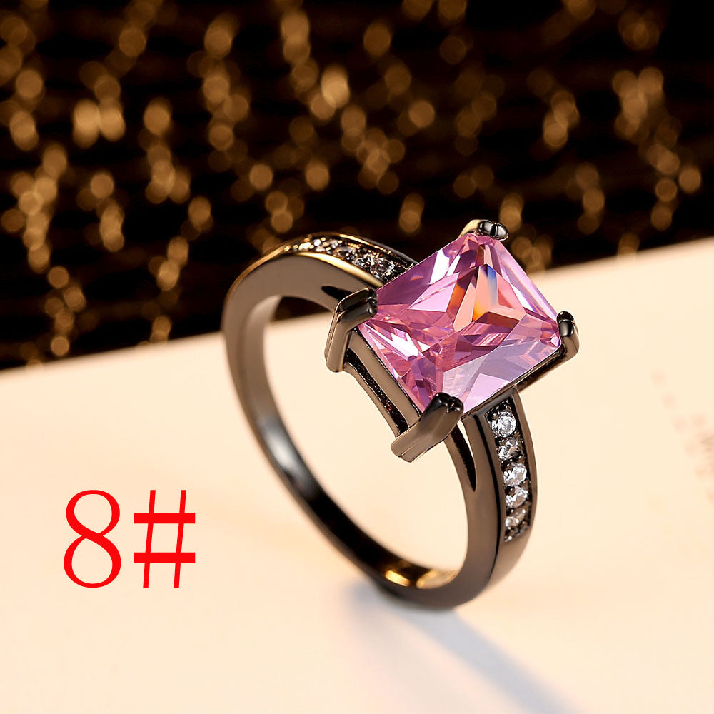 European and US Fashion Jewelry: Zirconia Ring, Women's Ring & Bracelets