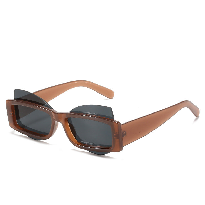 Vintage Cat-Eye Brille Damen | Fashion PC-Linsen Brille