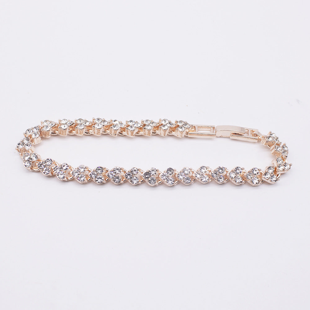 Armbanduhr-Armband Damenuhr Mode Diamant Außenhandel Uhr Set