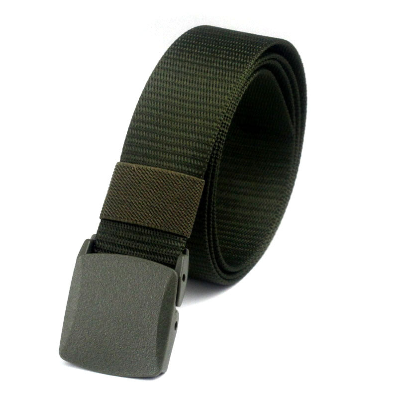 Men's Nylon Belt Military Style Adjustable Durable Outdoor