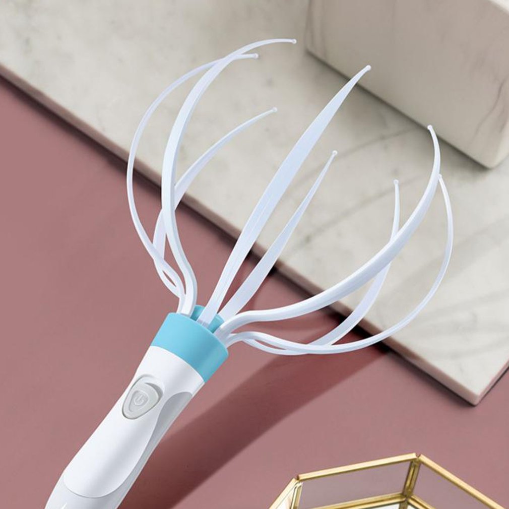 Electric Head Massager with Vibration | 8-Claw Head and Scalp Massager