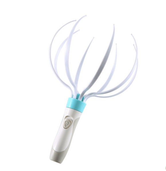 Electric Head Massager with Vibration | 8-Claw Head and Scalp Massager