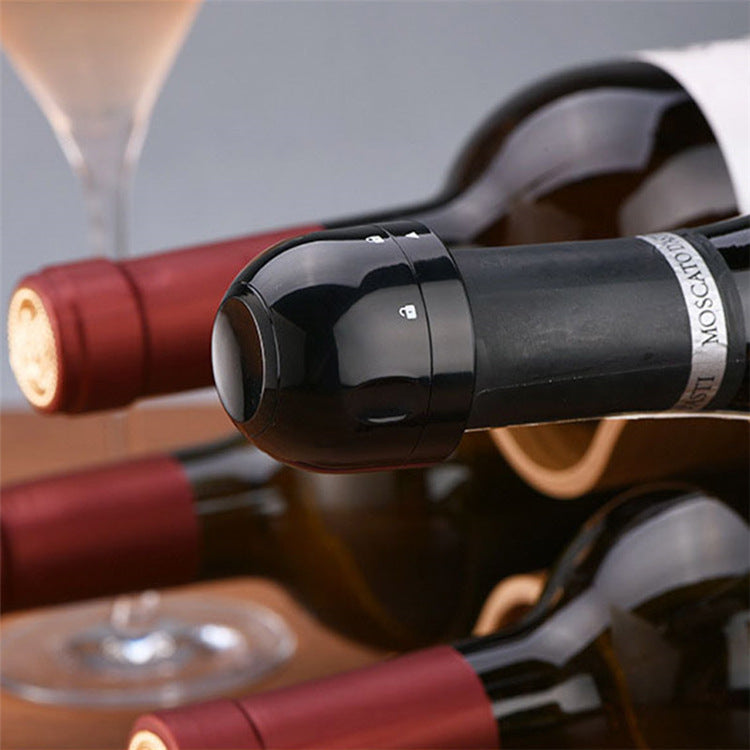 Vacuum Wine Bottle Stopper Premium – Freshness Sealing Silicone Stopper