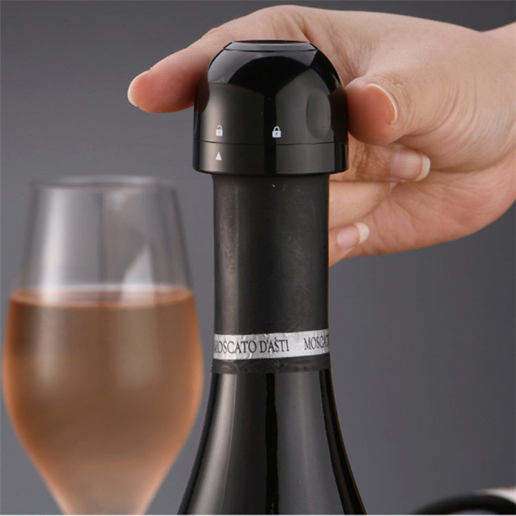 Vacuum Wine Bottle Stopper Premium – Freshness Sealing Silicone Stopper